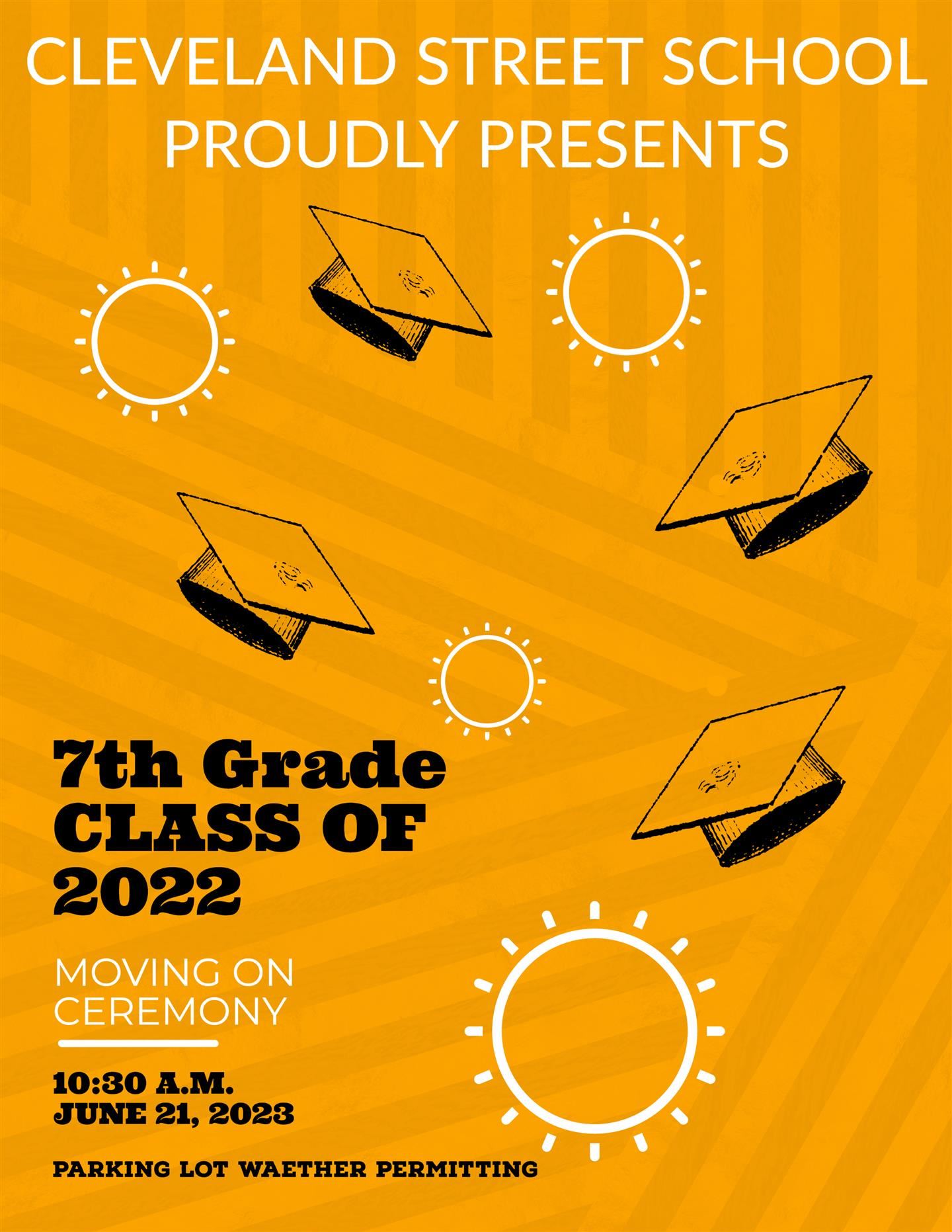  7th Grade Moving On Ceremony